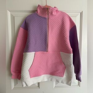 Bisby Kids' Colorblock Pullover, size 8